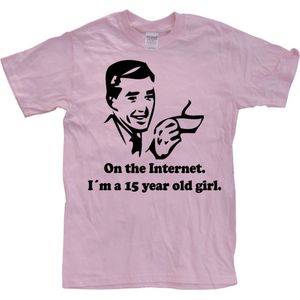 15 Year Old Girl On The Internet. - XX-Large - Pink