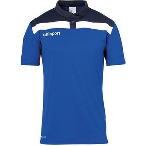 Uhlsport Offense 23 Polo Shirt Azuur Blauw-Marine-Wit Maat 4XL