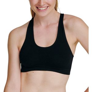 DANISH ENDURANCE Bralette van Bamboe Viscose- voor Dames- Zwart- XL/XXL