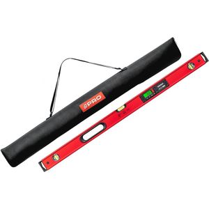 Digitale waterpas 100 cm met LCD displays en memory functie