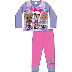 LOL Surprise - Pyjama - Paars - L.O.L. Surprise! - Pyjamabroek en pyjamashirt - Maat 122/128