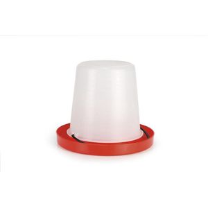 Plastic vogeldrinktoren van 10 liter.