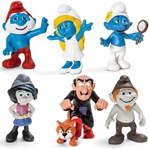 Schleich Smurfen - met o.a. Gargamel en Vexy en Hackus - 6 Schleich smurfen