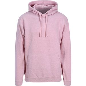 Surf Hoodie met melange effect Just Hoods 'Pink' - XL