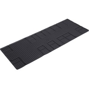 Rubber automatten geschikt voor 3e zitrij - Citroën Jumpy (2016-heden), SpaceTourer (2016-heden), Opel Vivaro C (2020-heden), Opel Zafira Life (2019-heden), Peugeot Expert (2016-heden), Peugeot Traveller (2016-heden), Toyota ProAce Verso (2016-2019)