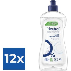 Neutral - Afwasmiddel - 500ml - Voordeelverpakking 12 stuks