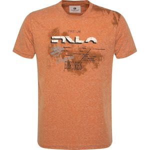 Gabbiano T-shirt T Shirt Met Print 14017 410 Copper Mannen Maat - XL