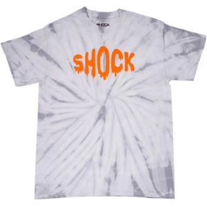 Shock Doctor Shock Drip Grey Tie-Dye SS T Volwassene L Maat