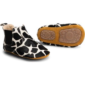 Supercute enkellaarsje Chelsea boots dierenprint giraffe print 12 - 18 maanden maat 23