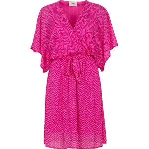 Freebird Jurk Dress Dalana Mini 1674 Super Pink Dames Maat - L