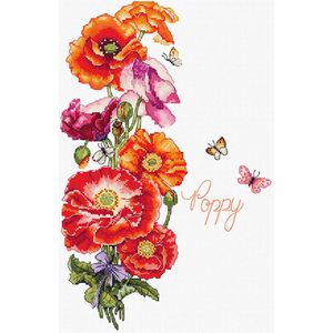 Leti Stitch Poppy borduren (pakket) L8075