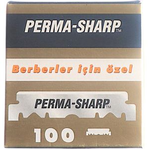 Gillette Perma-Sharp Single Edge Blades Losse Scheermesjes 100 Stuks