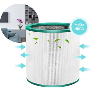 HEPA Filter Geschikt voor Dyson Pure Cool en Pure Cool Link en Pure Cool Me AM11, TP00, TP02, TP03, BP01 – Luchtreiniging – Luchtzuiveringsfilter – Luchtzuiveraar – Carbon Filter