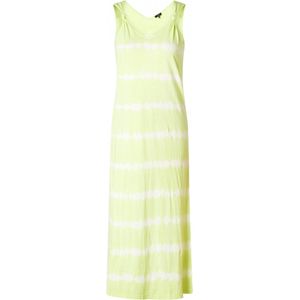 YESTA Laurette Maxi-Dress - Pistachio Green/Whit - maat 2(50)