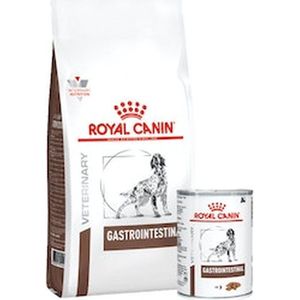 Royal Canin Gastro Intestinal hond Combi bundel - 15 kg zak + 12 x 400 gr blik