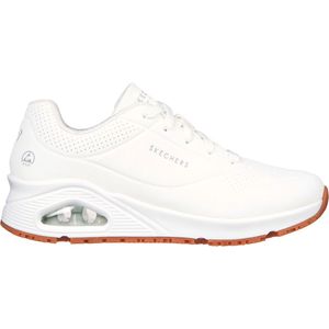 Skechers Work Uno Slipresistant Sneaker - Vrouwen - Wit - Maat 38