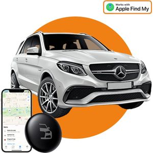VCTparts® Auto GPS Locatie Tracker Anti-Diefstal Functie Smart Tag - Werkt met Zoek Mijn App - IOS/iPhone zwart