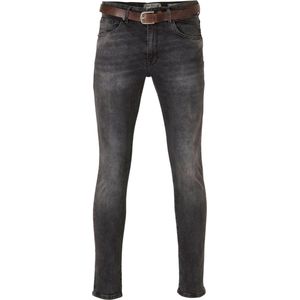 Petrol Industries - Heren Seaham VTG Slim Fit Jeans jeans - Zwart - Maat 32