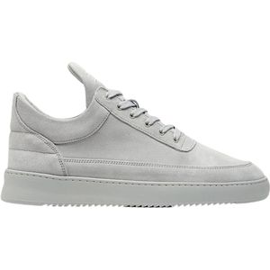 Filling Pieces - Low Top Suede All Grey - Maat 45