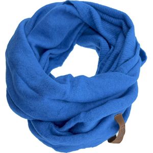 LOT83 Colsjaal Lola - Omslagdoek - Col - Ronde sjaal - Kobalt - 1 Size fits all