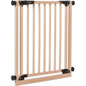 Safety 1st Essential Wooden Gate - Veiligheidshek voor kinderen - Traphekje - 73 t/m 80 cm - Uitbreidbaar