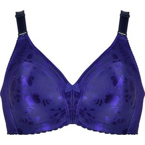 Naturana - Minimizer bh met bloemenpatroon - Galaxy Violet - 5363 - 95B