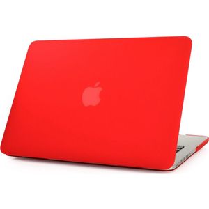 Mobigear Laptophoes geschikt voor Apple MacBook Pro 13 Inch (2012-2015) Hoes Hardshell Laptopcover MacBook Case | Mobigear Matte - Rood - Model A1425 / A1502