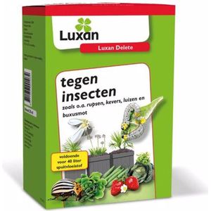 Luxan Delete 20 ml - Tegen Luizen - Insectenbestrijding - Bladetende en Zuigende Insecten - Voor Kamerplanten - Tuinplanten - Moestuin