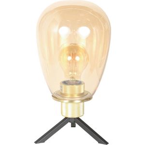 Steinhauer tafellamp Reflexion - amberkleurig - metaal - 15 cm - E27 fitting - 2682ME