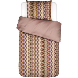 ESSENZA Sol Dekbedovertrek Antique pink - Eenpersoons – 140x200/220 cm