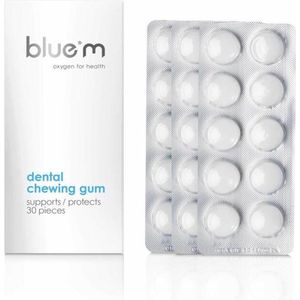 Blue®m - Dentale kauwgom - 30 stuks – Schone tanden