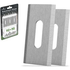To the South® Universele Endurance Robotmaaier Mesjes geschikt voor o.a. Gardena, Husqvarna, McCulloch, Yard Force, Segway, Garden Feelings, Cramer, ECOVACS, Ferrex & Florabest - Staal - 90 Stuks