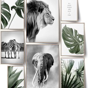 Infinity Wild & Free Posterset, Stijlvolle Dubbelzijdige Botanische & Dieren Foto's Woonkamer Slaapkamer Kantoor Decoratie (L | 2x A3 | 4x A4 | 2x A5 | zonder lijst, Wild & Free)