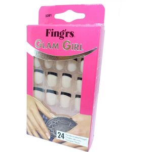 Fing'rs Glam Girl Designer Nails #2261 Art vingernagel tips 24 stuks