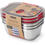 Black+Blum RVS Vershoudbakjes Set - Small