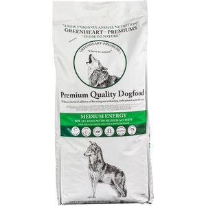 Greenheart hondenvoer Medium Energy 12 kg - Hond