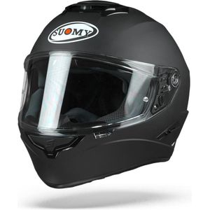 Suomy Stellar Plain Mat Zwart Integraalhelm - Motorhelm - Maat XXL