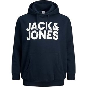 Jack & Jones Heren Sweatshirt JJECORP LOGO regular fit Blauw 8XL Volwassenen