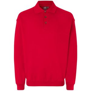 ID Polo Sweater Classic Heren Rood - Maat S