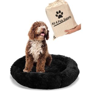 All 4 Pets Supply® Hondenmand Donut - Maat L - Honden Mand Geschikt Voor Honden tot 60 cm - Hondenkussen - Hondenbed - Hondenmanden