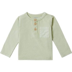 Noppies Boys Tee Brogden long sleeve Jongens T-shirt - Desert Sage - Maat 56