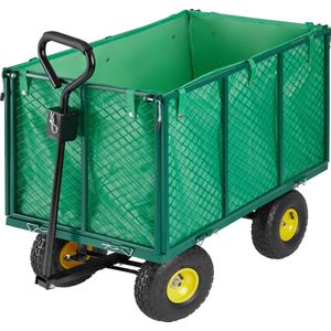 Bolderwagen Transportkar XL Max. 544kg - Groen