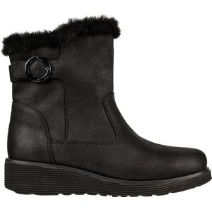 Skechers Keepsakes Wedge-Comfy Winter Dames Sneakers - Black - Maat 39