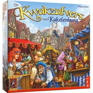 De Kwakzalvers van Kakelenburg - Bordspel | Tactisch familiespel met 2000+ combinatiemogelijkheden | Leeftijd 10+ | 2-4 spelers