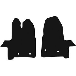 BASIC zwarte veloursmatten voor: Ford Transit bestelwagen (2019-)