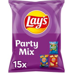 Lay's Party Mix Chips 15 zakjes = 396g