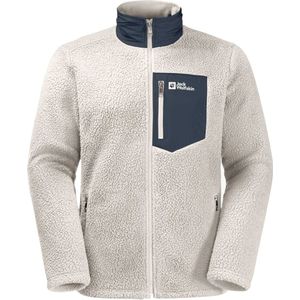Jack Wolfskin Kingsway Fleece M 1709002-5062, Mannen, Wit, Fleece, maat: S