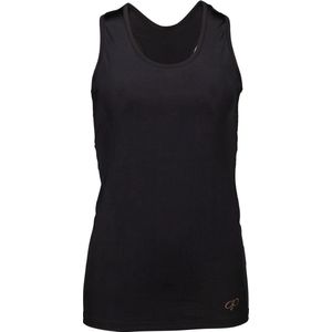 Papillon Tanktop Racer Back Dames Zwart Maat L