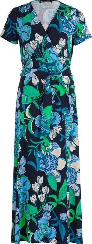 BETTY BARCLAY - Jurk met bloemenprint - Maat 36 - - 8881 Dark Blue/ -