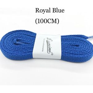 2 Paar Mooie schoenveters | 100 cm | Royal Blue